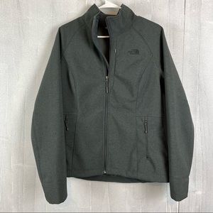 Women The North Face Jacket Grey Large